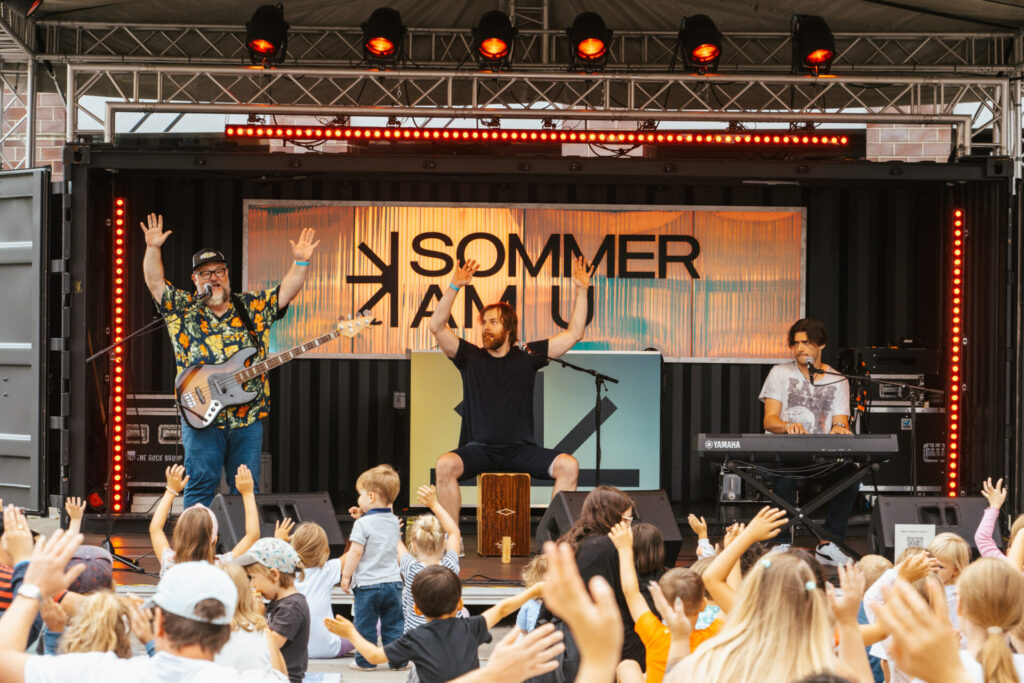 Kinderkonzert von Krawallo beim Sommer am U