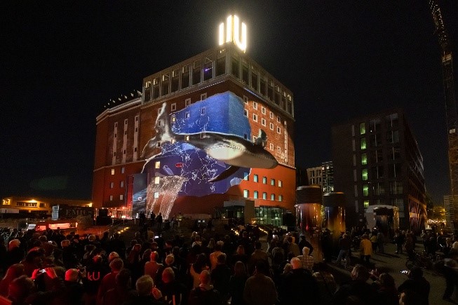 Fassadenmapping am Dortmunder U