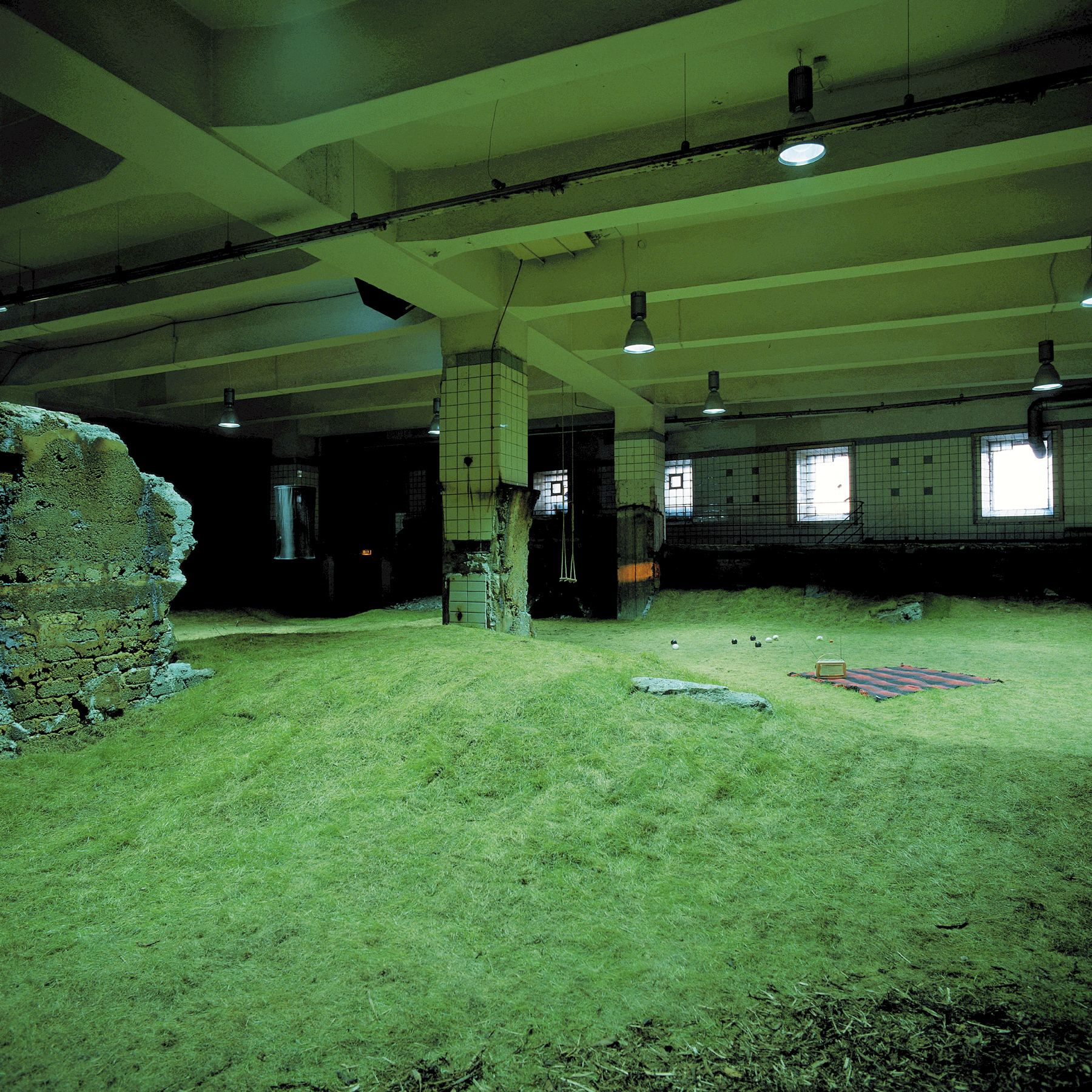 Landschaftetage während der Ausstellung 