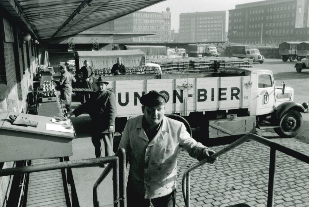 Union-Brauerei um 1960