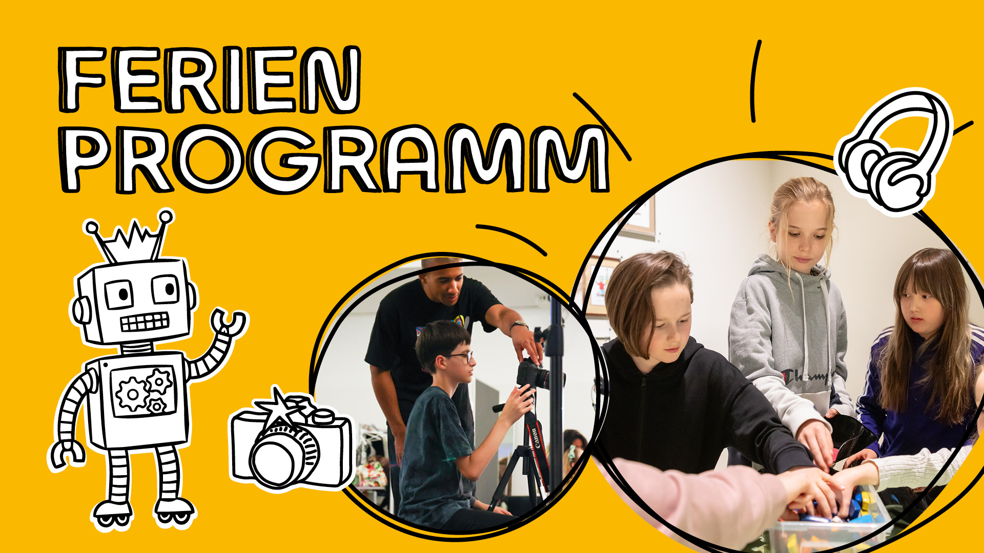 Kinder beim Sommerferienprogramm 2026