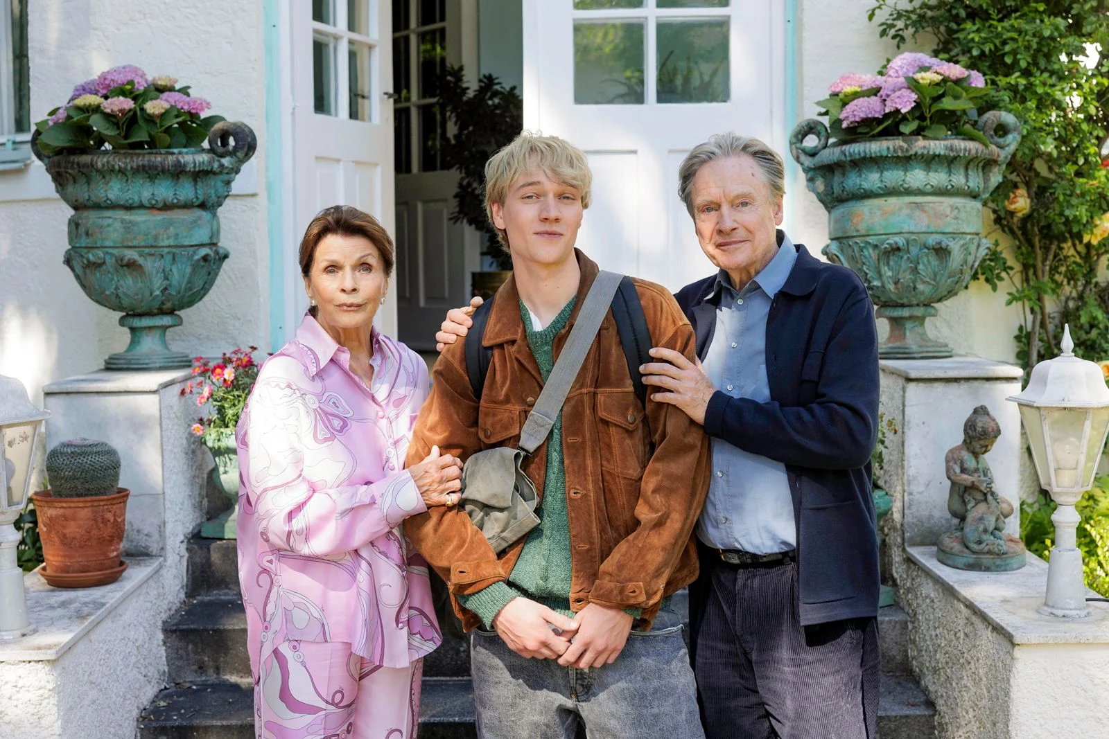 Szenenbild: Senta Berger, Bruno Alexander und Michael Wittenborn