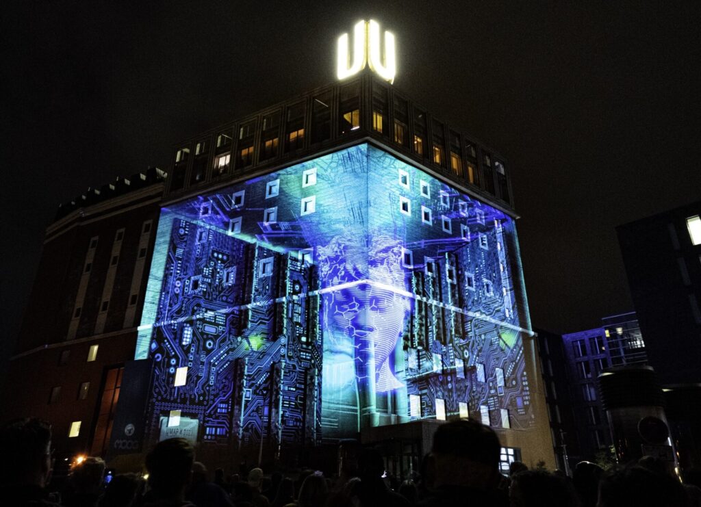 Fassadenmapping am Dortmunder U