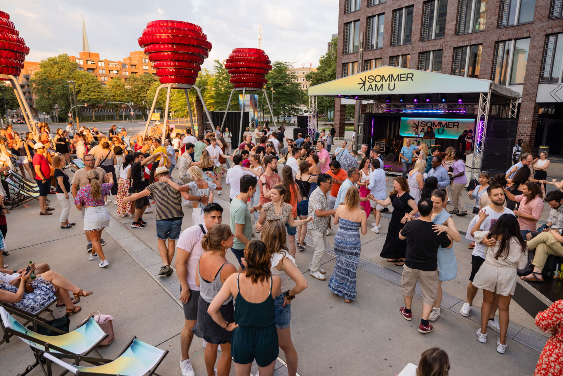 Veranstaltung beim Sommer am U