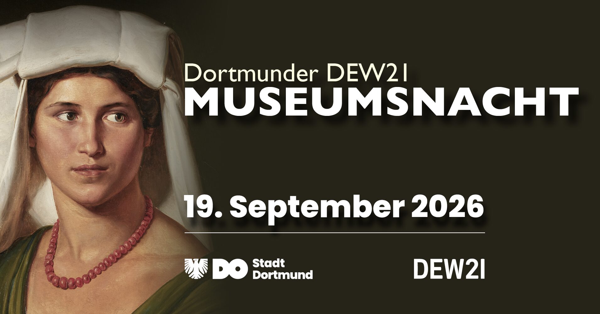 Keyvisual DEW21 Museumsnacht 2026