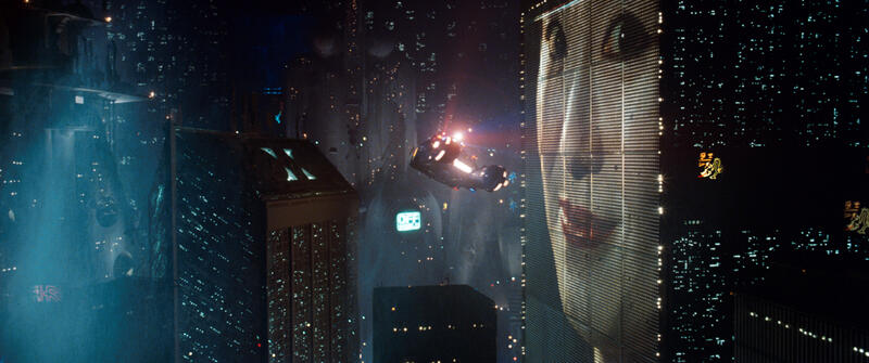 Skyline aus dem Film Blade Runner