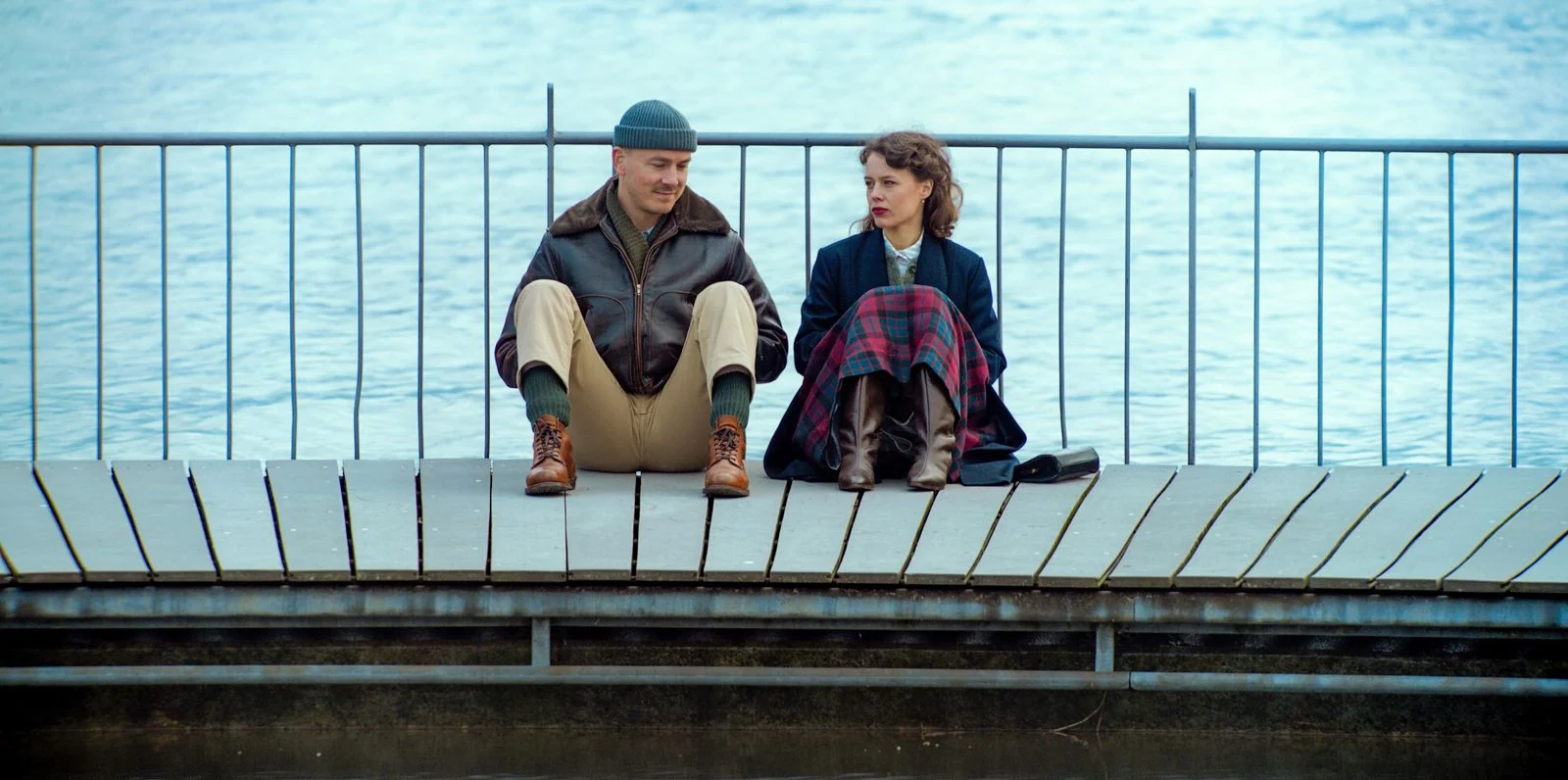 Stiller : Bild Paula Beer, Albrecht Schuch